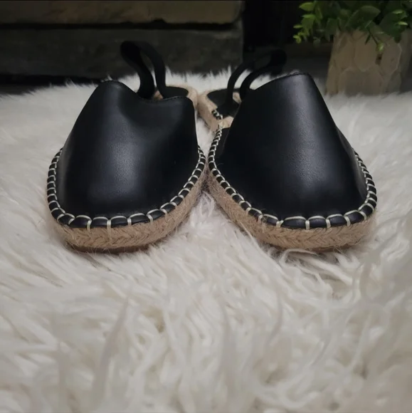 Zara Women Espadrilles Sandals Black Size 10 EUR 41 - Picture 6 of 13